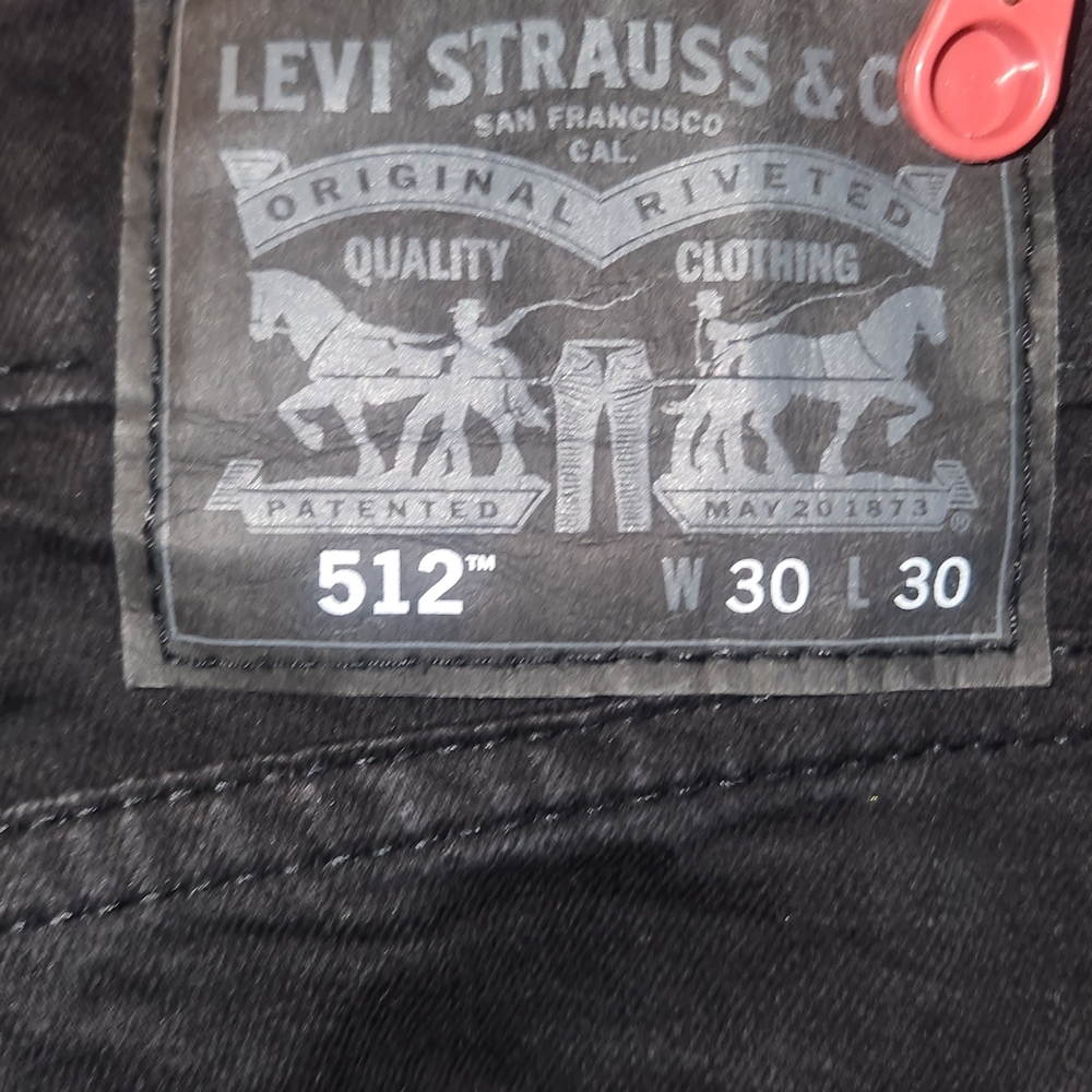 Levi's Men's Dark Gray Slim Jeans